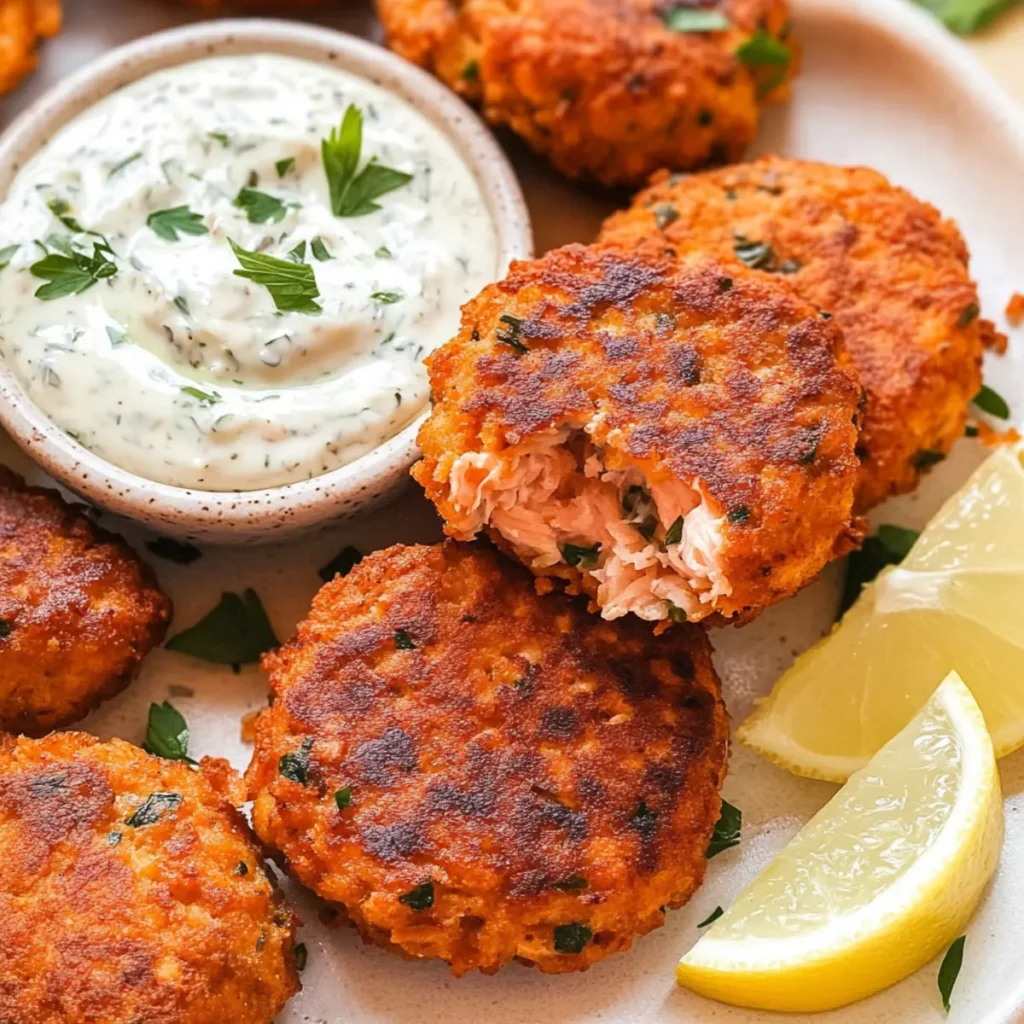 Delicious Salmon Cakes – Crispy, Easy, and Gluten-Free Treats
