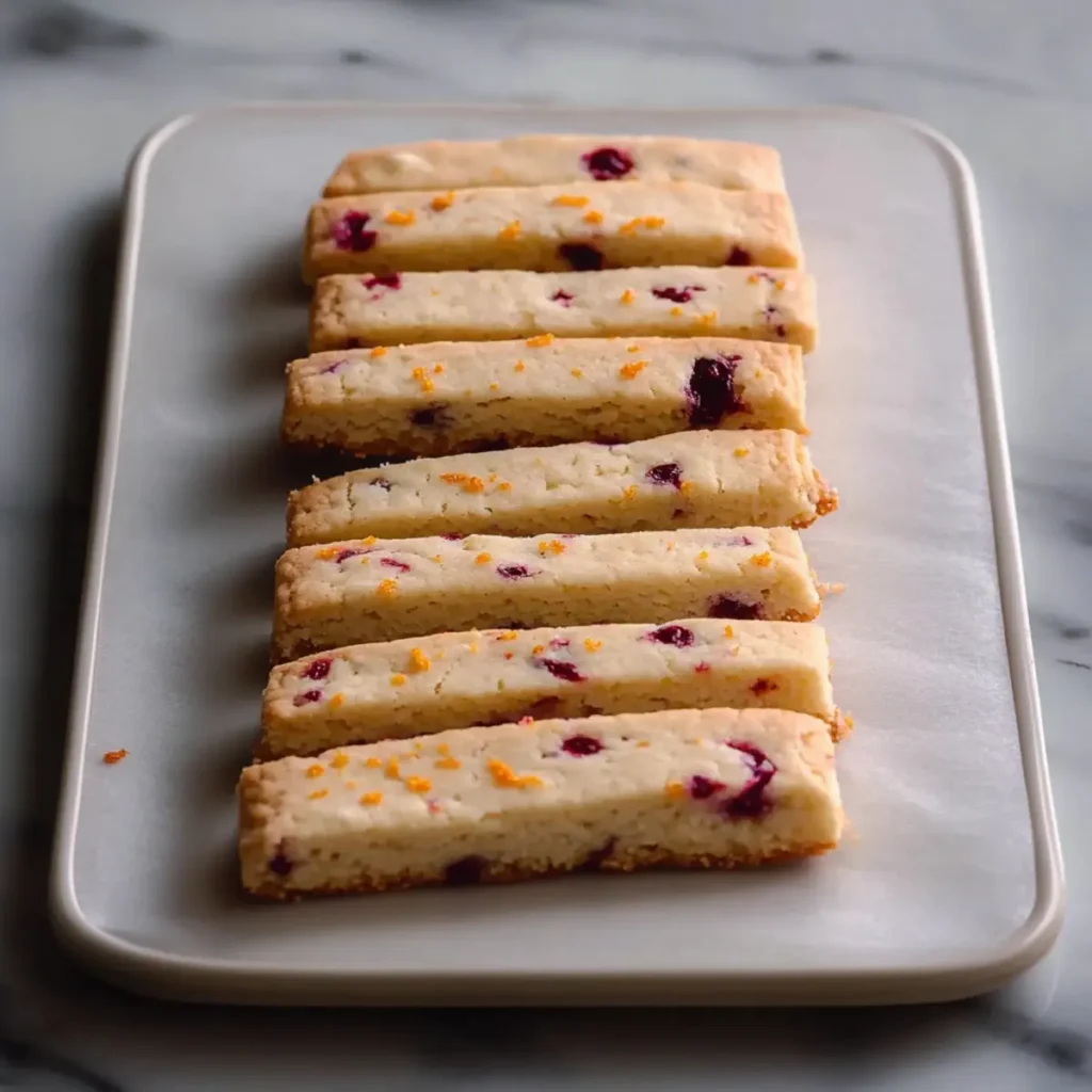 Orange Cranberry Shortbread Cookies You’ll Dream About