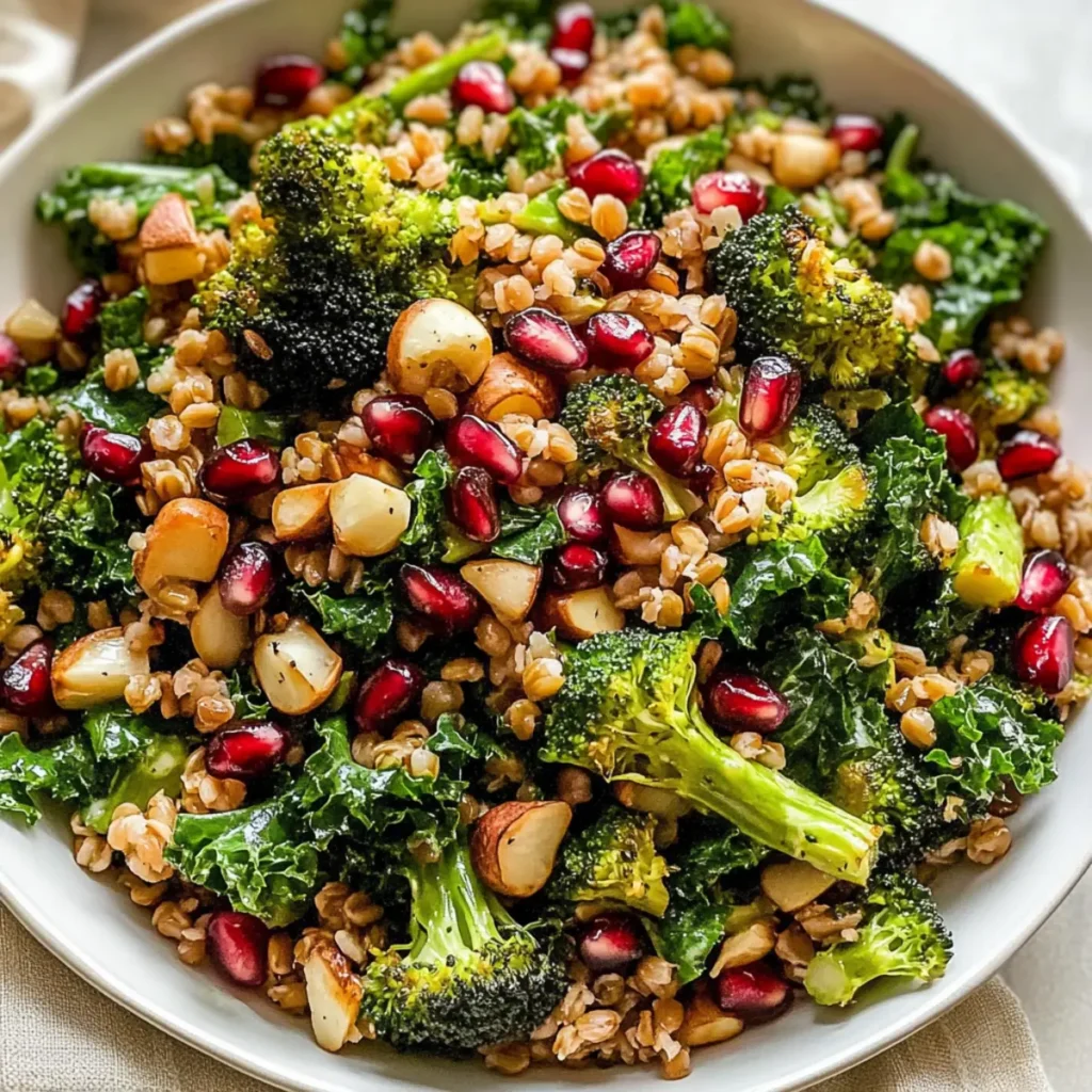 Vibrant Winter Farro & Kale Salad for Cozy Meal Prep