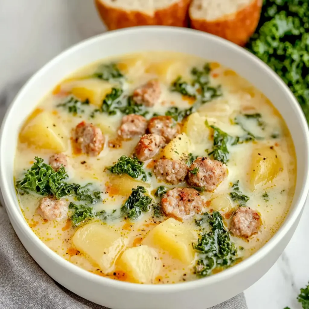 Slow Cooker Zuppa Toscana Soup