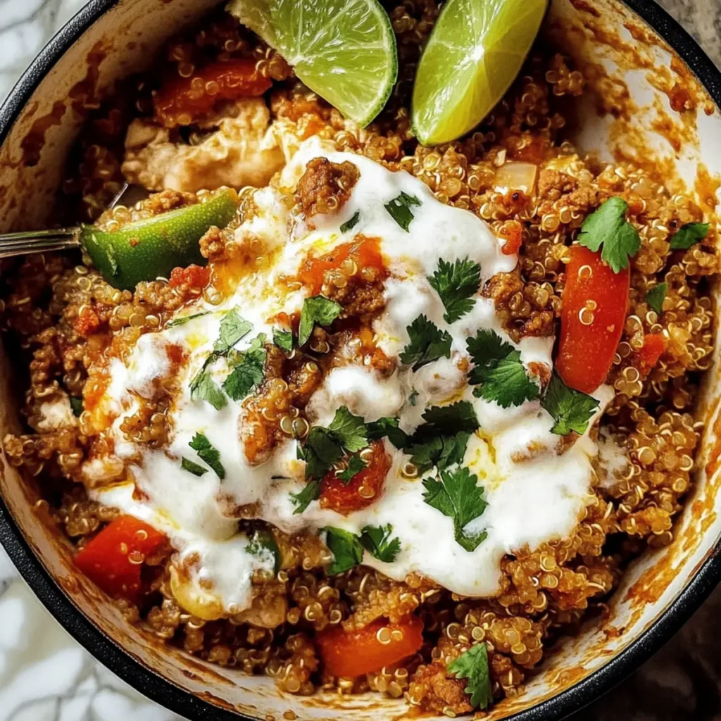 Cheesy Chicken Quinoa: Comfort Food for Busy Nights