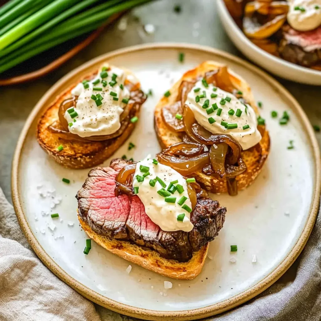 Steak Crostini