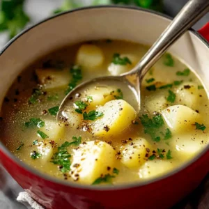 Garlic Potato Soup