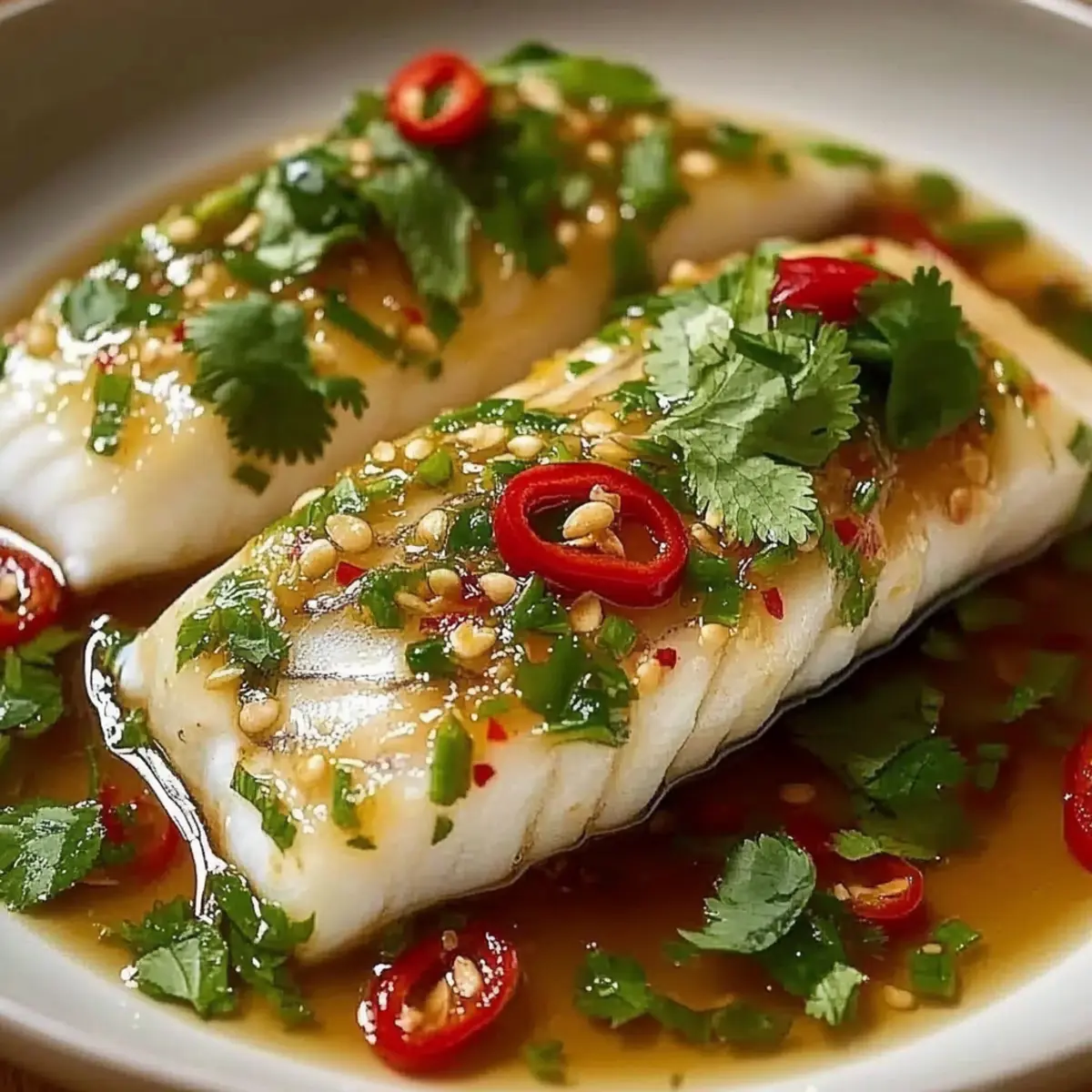 Thai Lime Garlic Fish