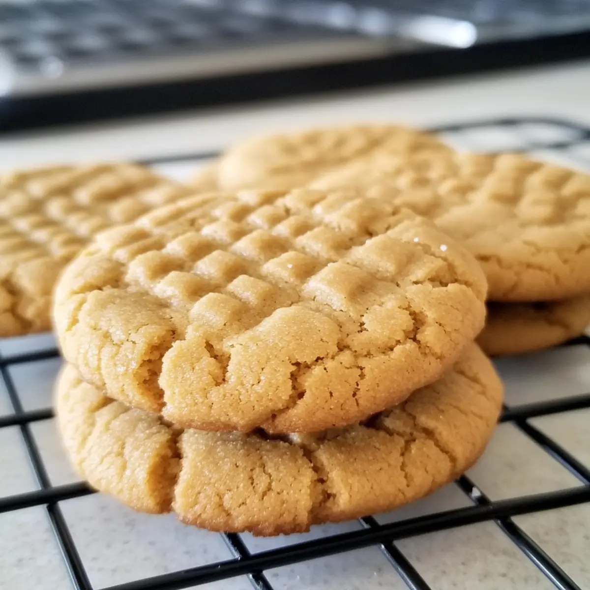 Soft Peanut Butter Cookies