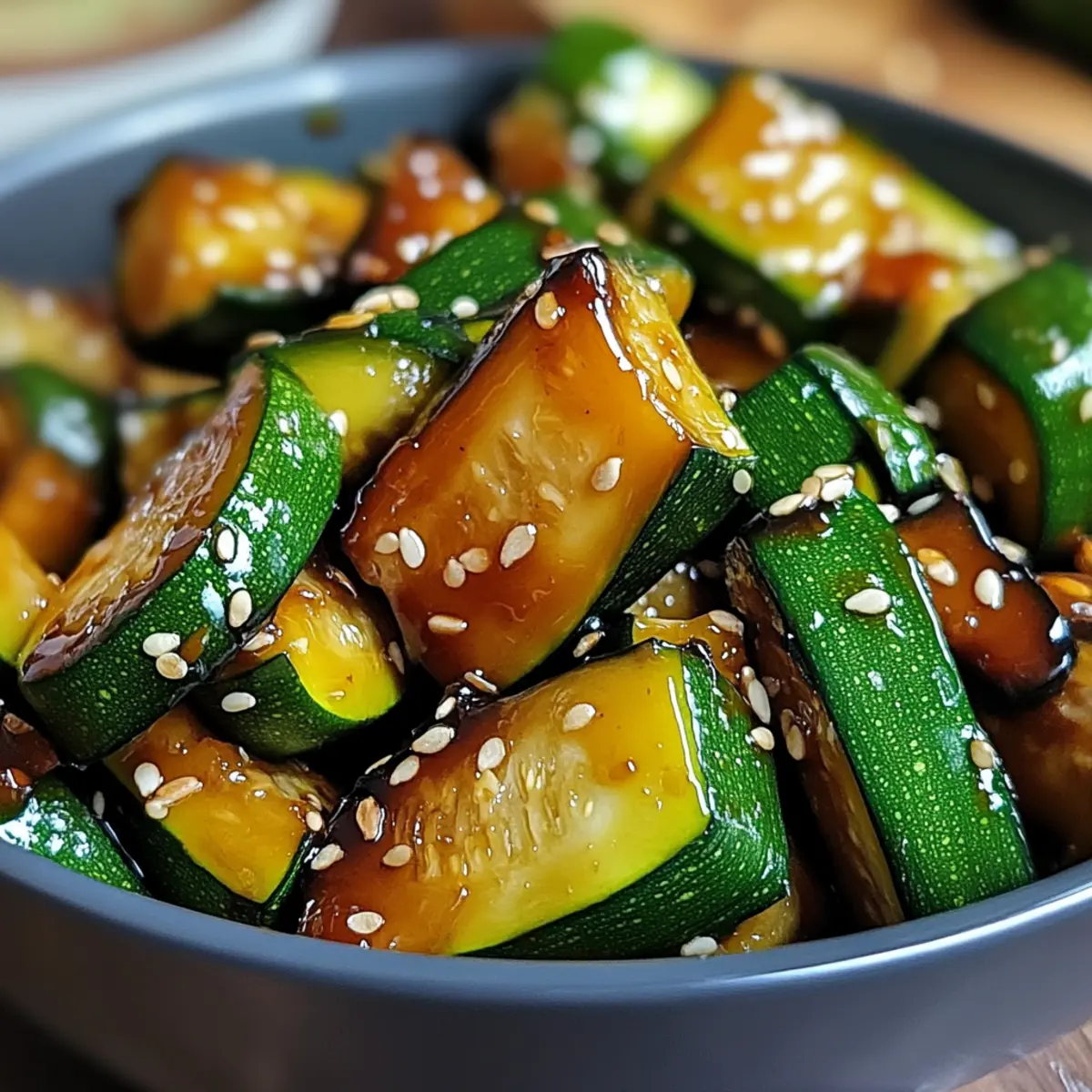 Hibachi Zucchini