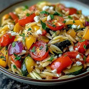 Roasted Vegetable Orzo