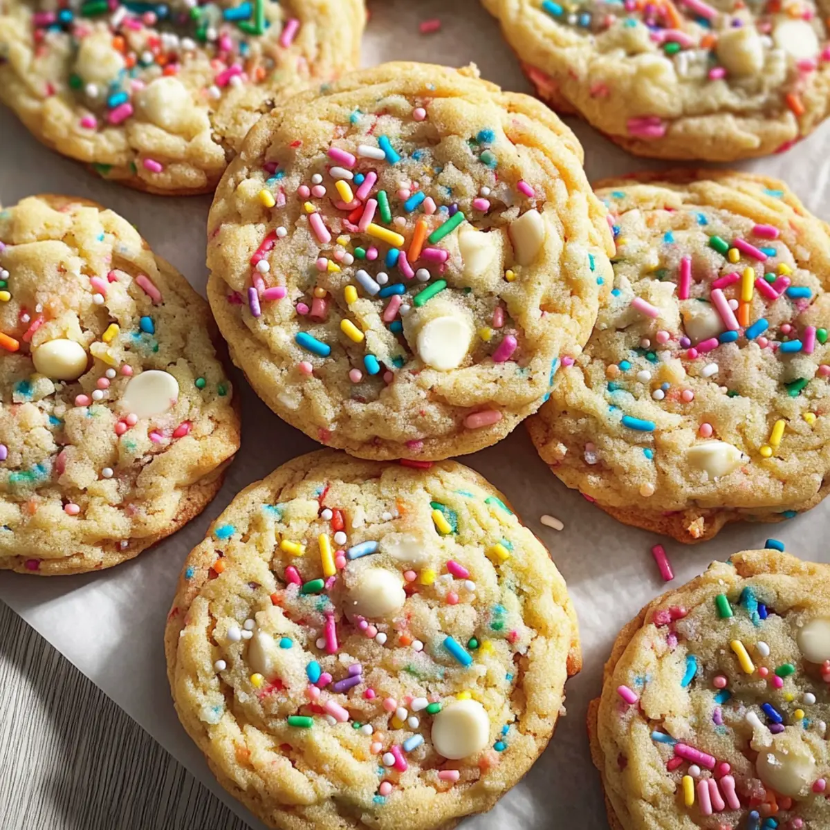 Birthday Cake Cookies
