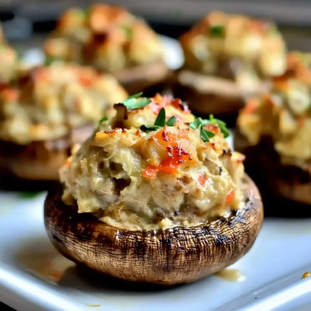 Crab Stuffed Mushroom
