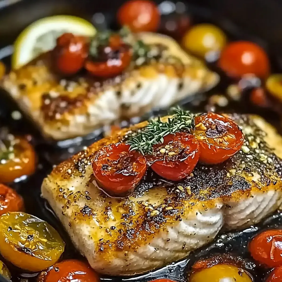 Mediterranean Baked Fish