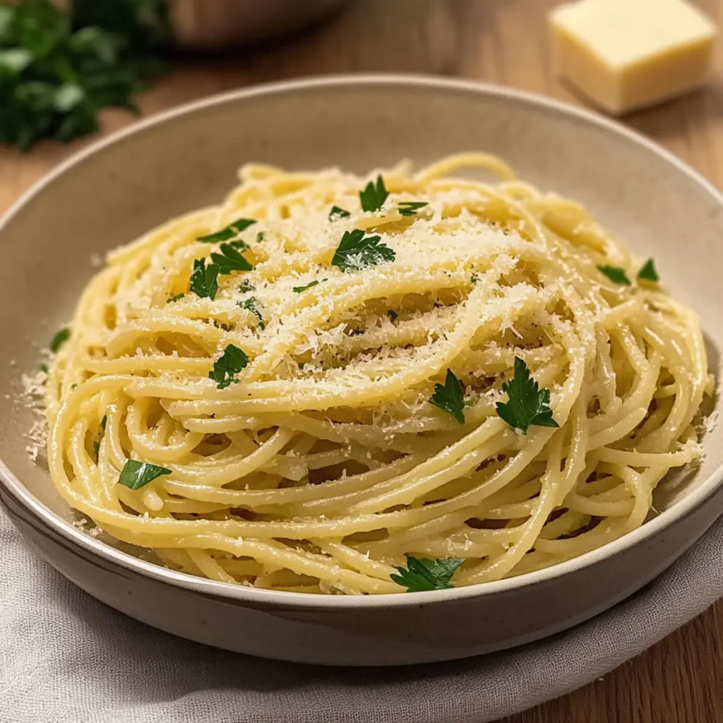 Easy Garlic Butter Pasta