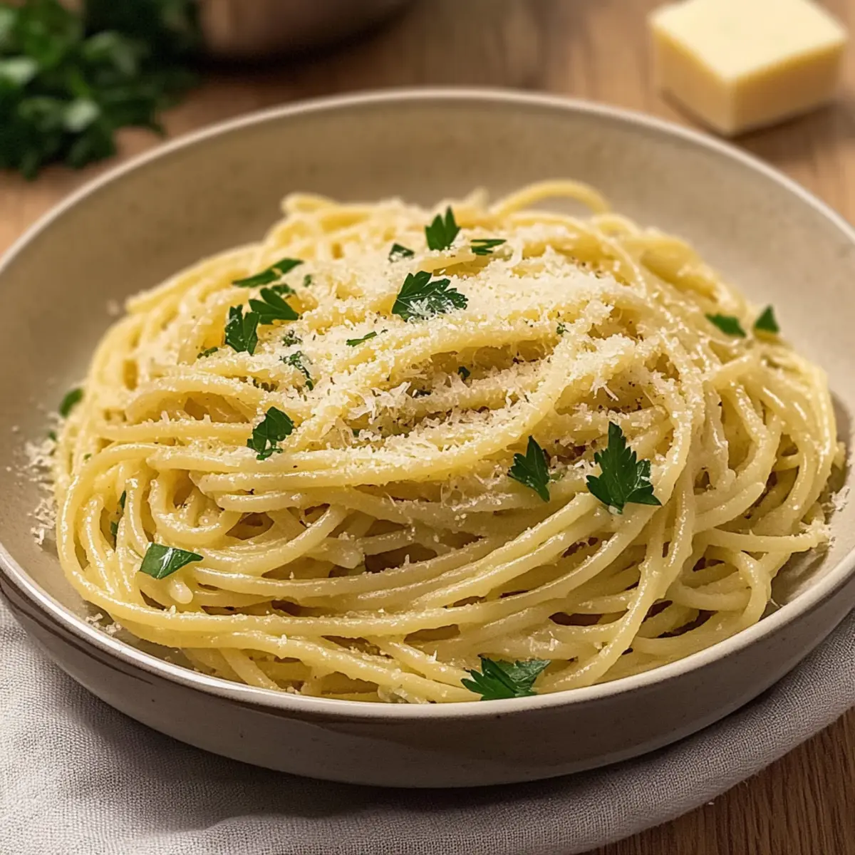 Easy Garlic Butter Pasta