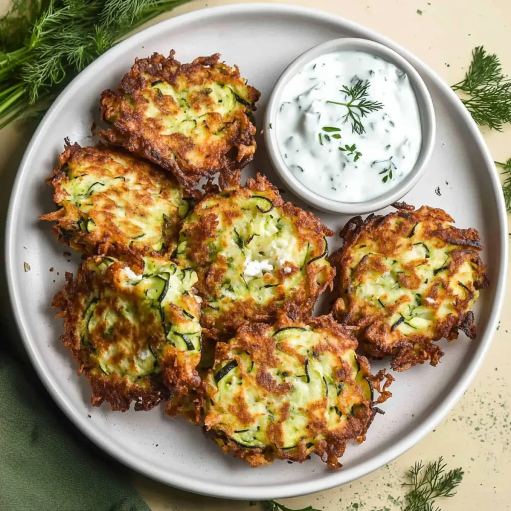 Greek Zucchini Fritters Recipe
