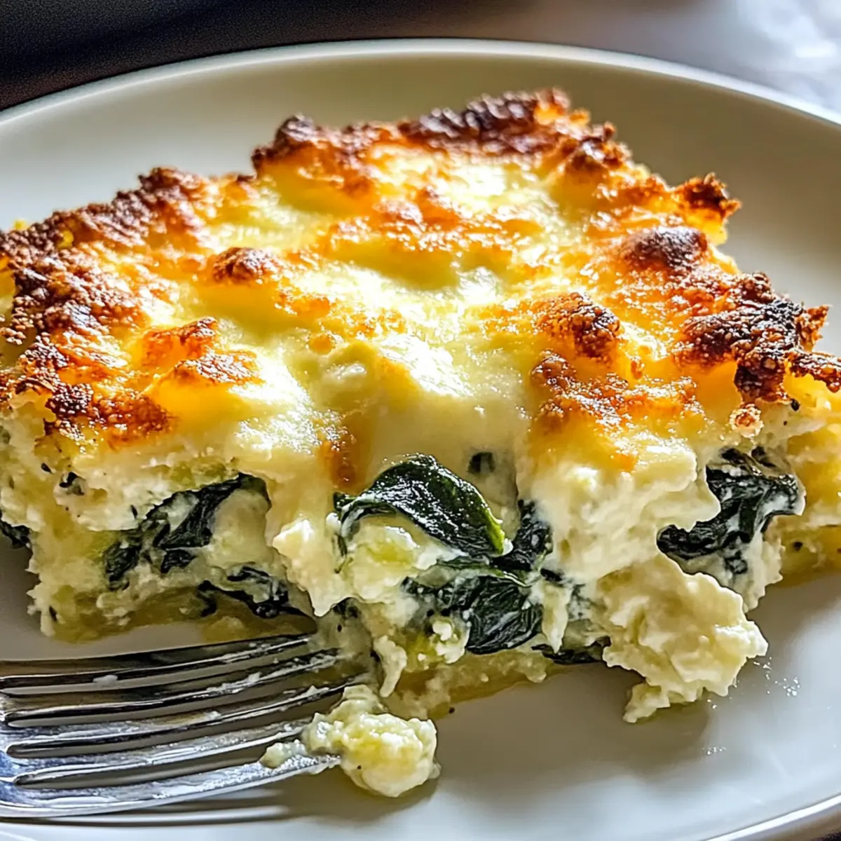 Italian Spinach Bake