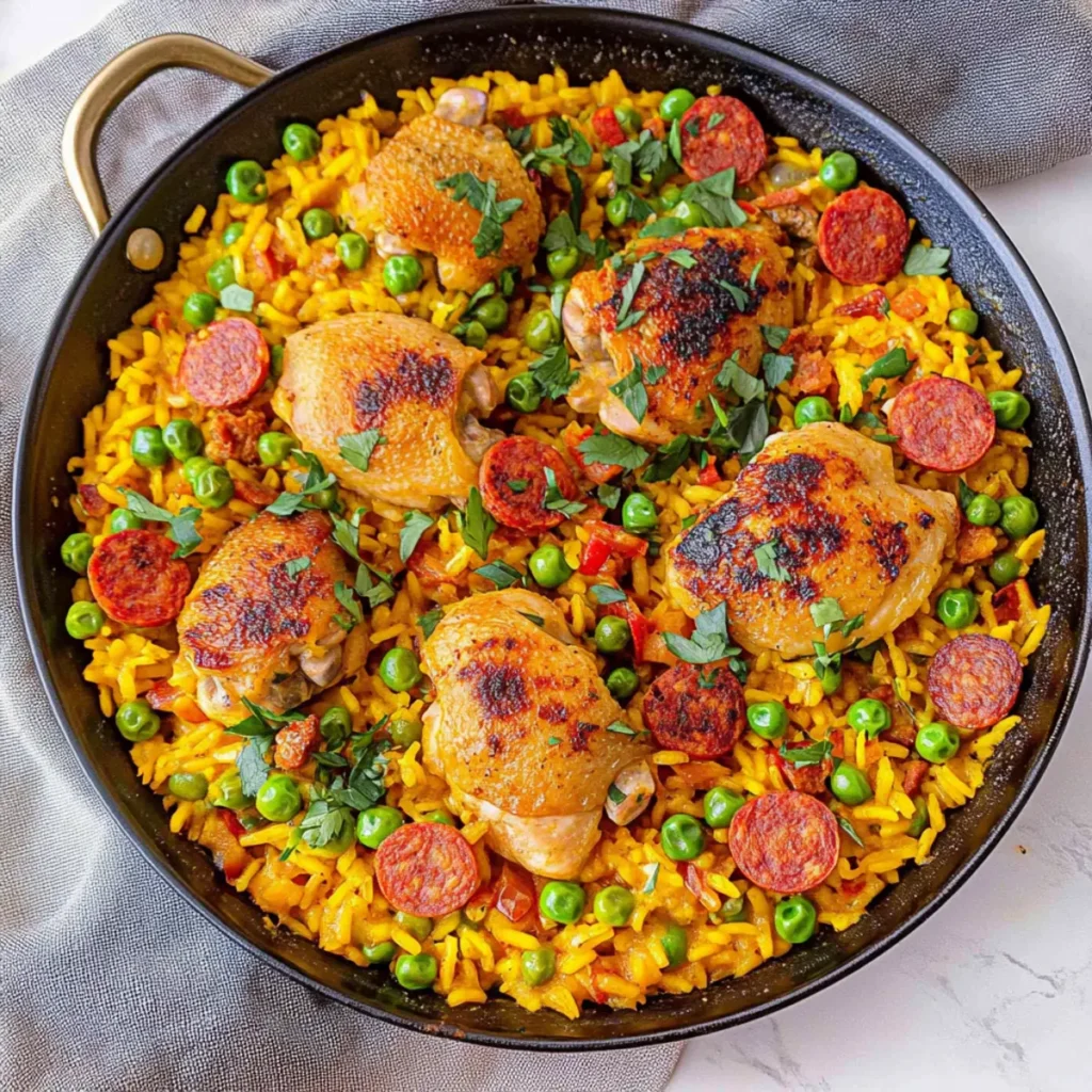 Chicken and Chorizo Paella