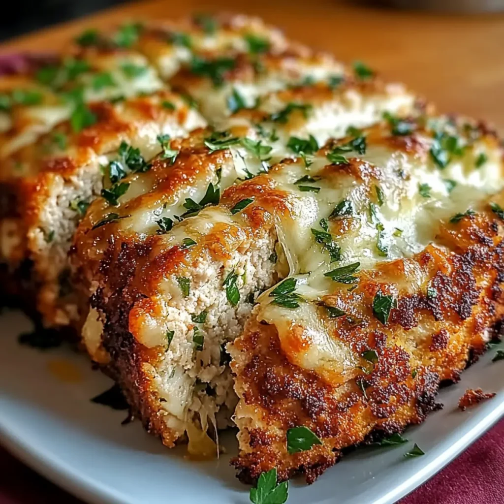 Savory Parmesan Chicken Meatloaf for Cozy Family Dinners
