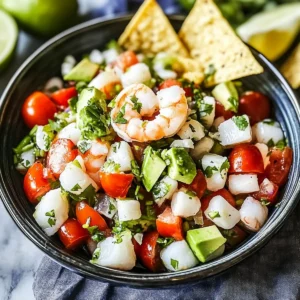 Zesty Shrimp Ceviche