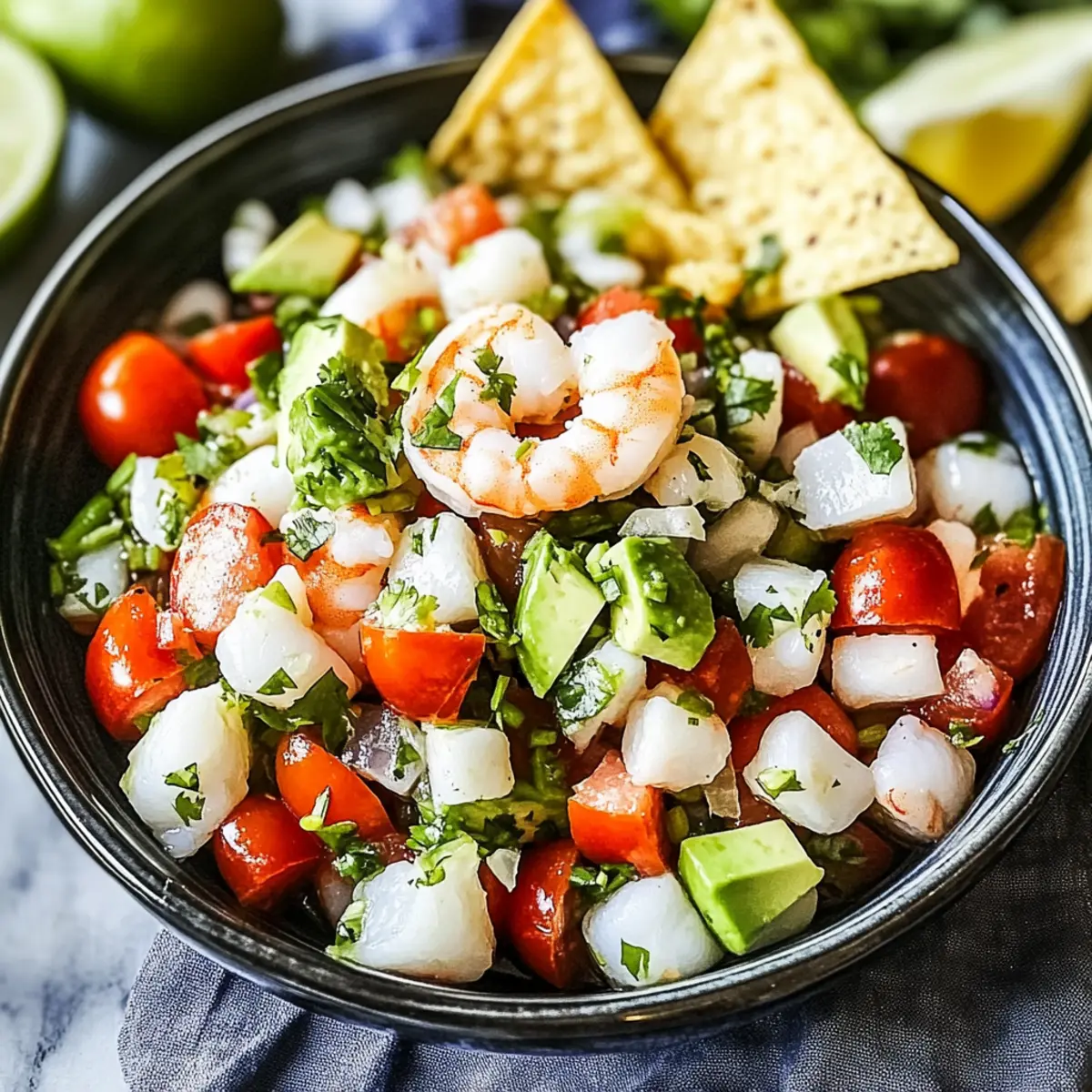 Zesty Shrimp Ceviche