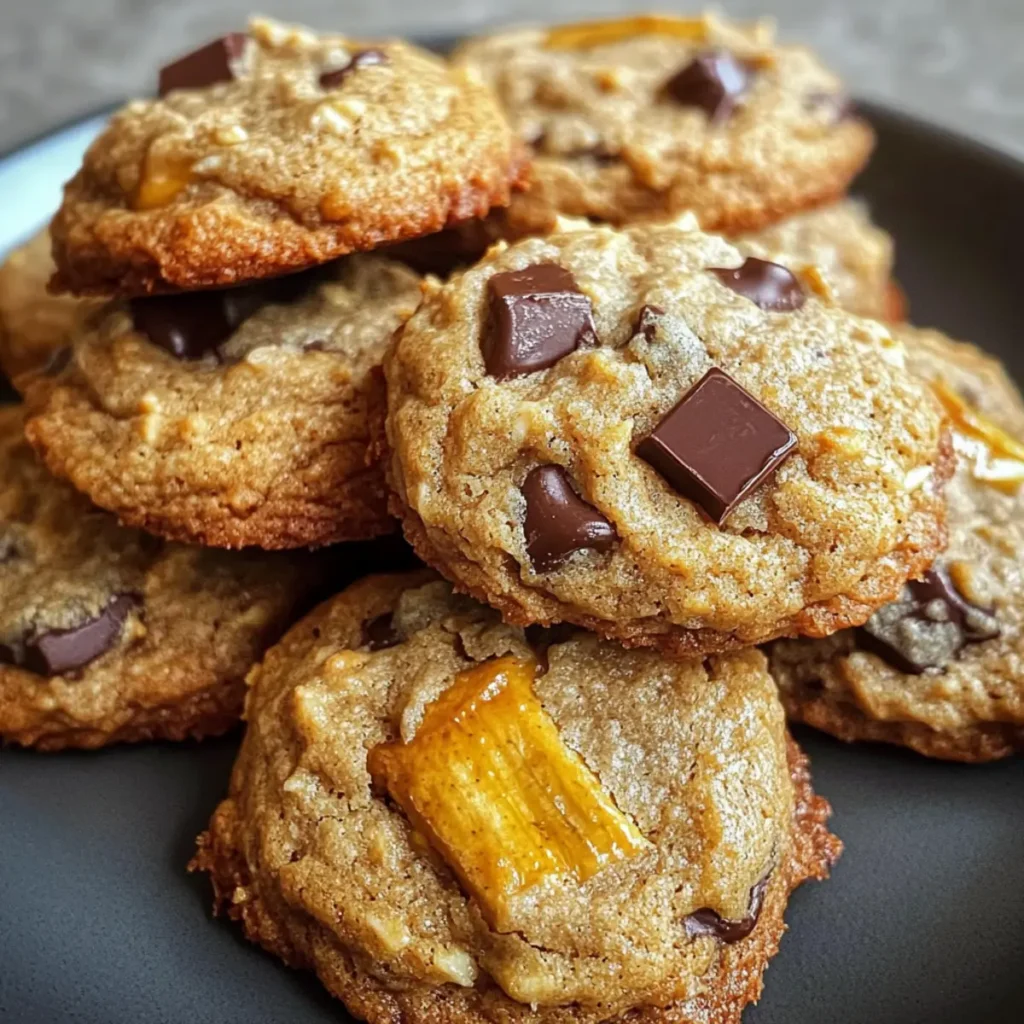 Peanut Butter Banana Cookies
