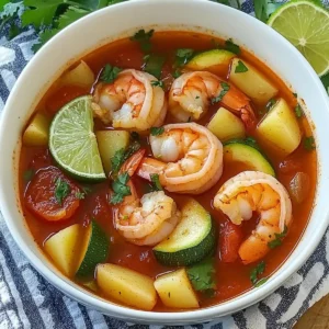 Caldo de Camarón