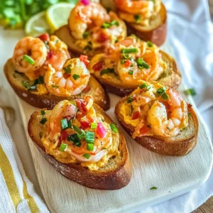 Pimento Cheese Shrimp Toast