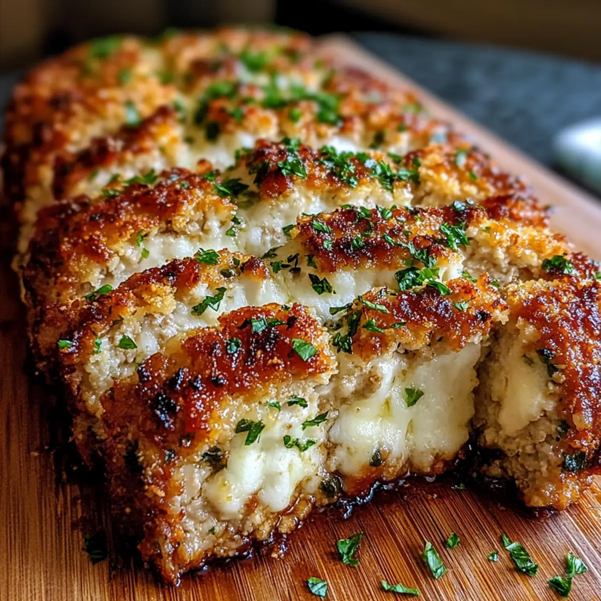 Parmesan Chicken Meatloaf