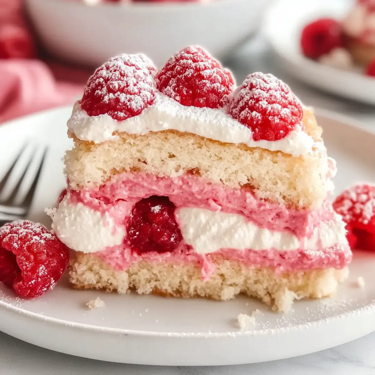 White Chocolate Raspberry Tiramisu