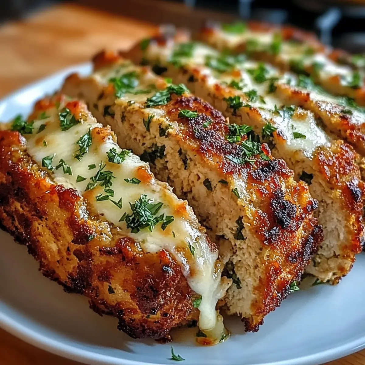 Parmesan Chicken Meatloaf