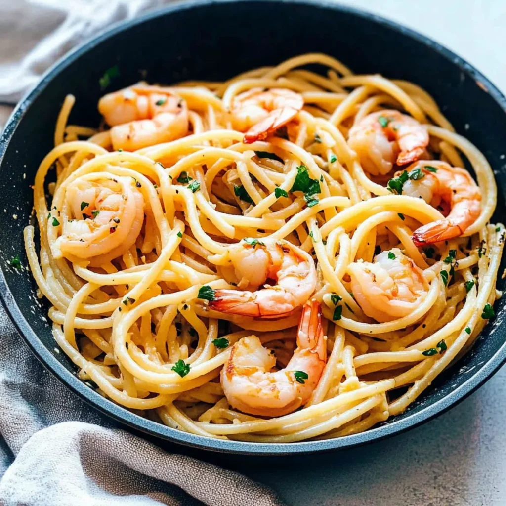 Shrimp Spaghetti Aglio Olio