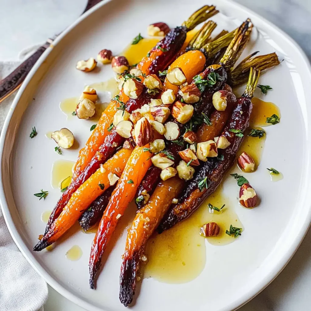 Roasted Carrots with Hazelnuts: A Sweet Thanksgiving Delight