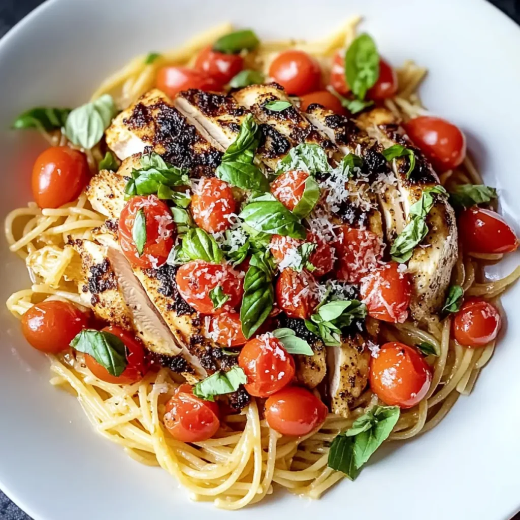 Bruschetta Chicken Pasta