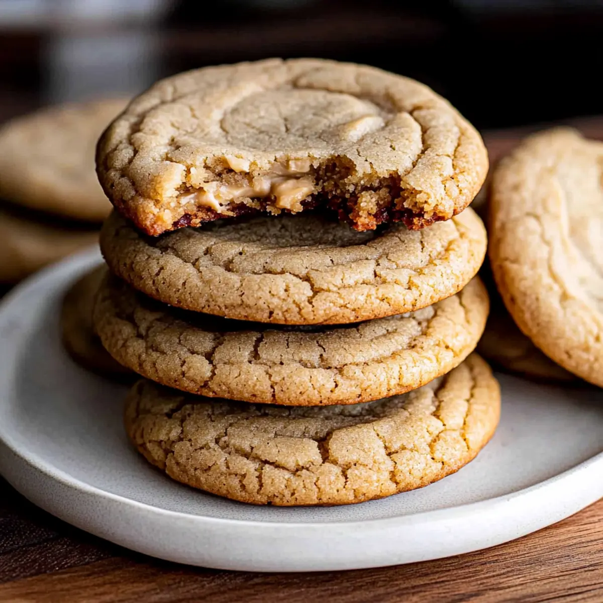 Chewy Peanut Butter Cookies