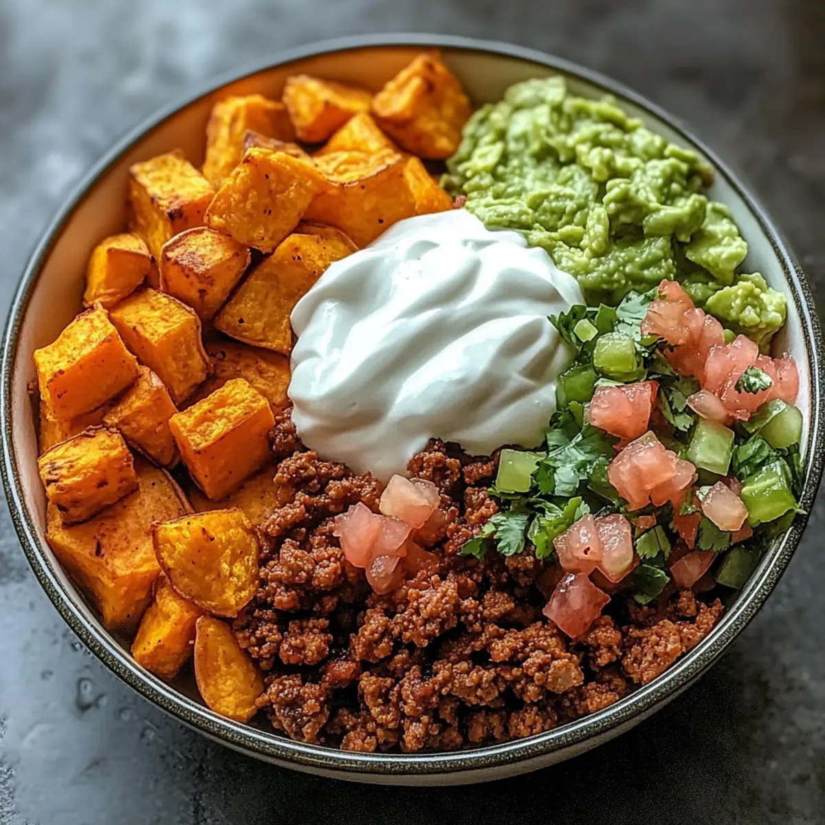 Sweet Potato Taco Bowl