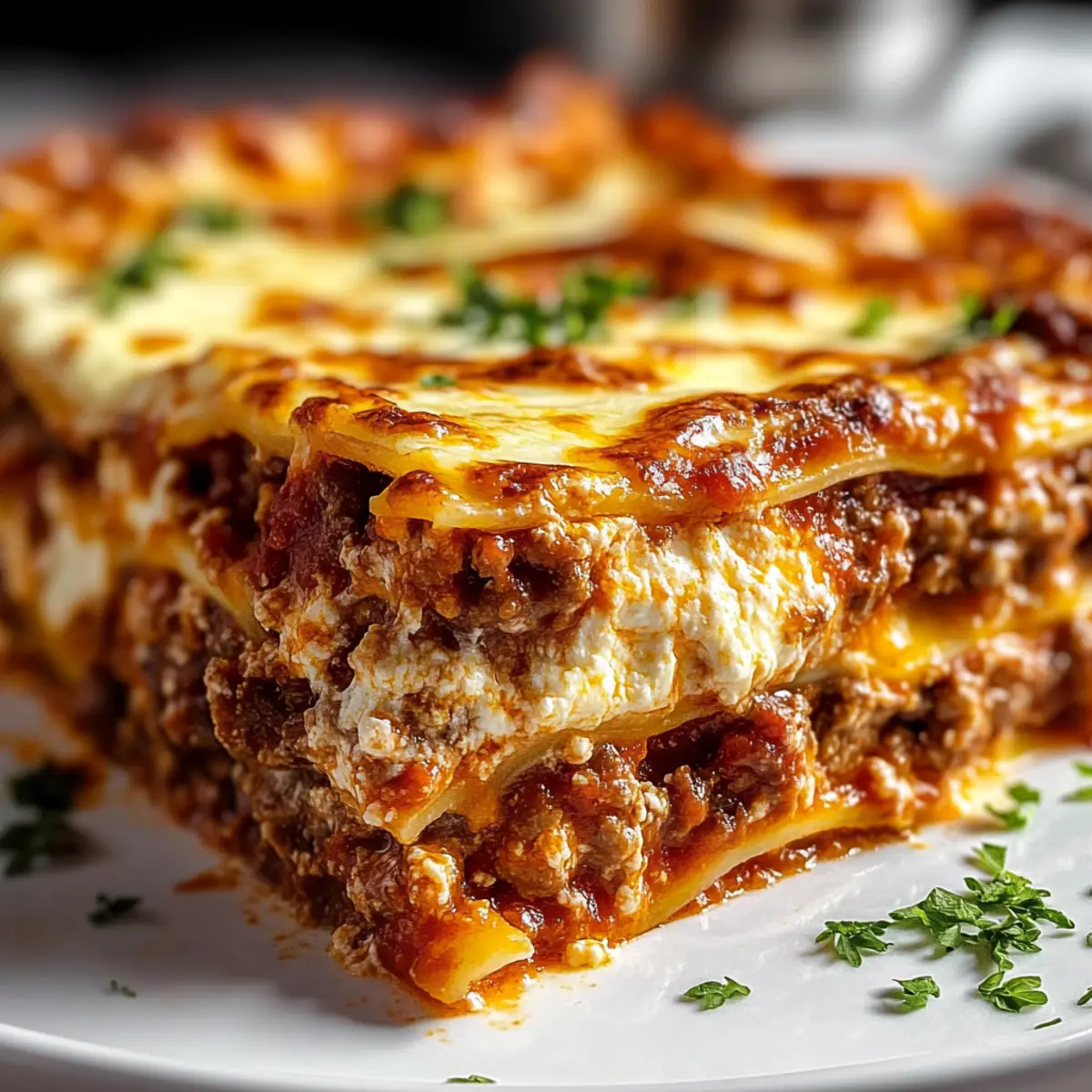 Easy Homemade Lasagna