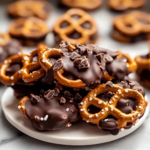 Peanut Butter Pretzel Clusters