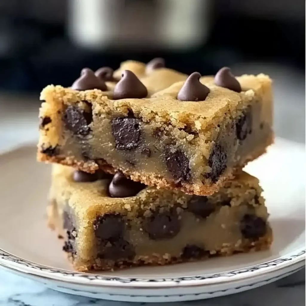Melt-in-Your-Mouth Chocolate Chip Cookie Bars Perfection