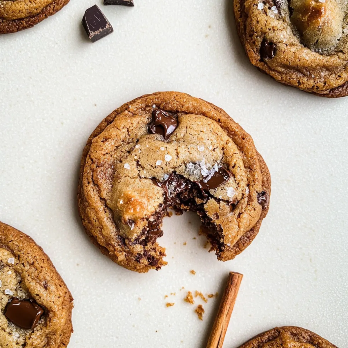 Cinnamon Chocolate Chip Cookies
