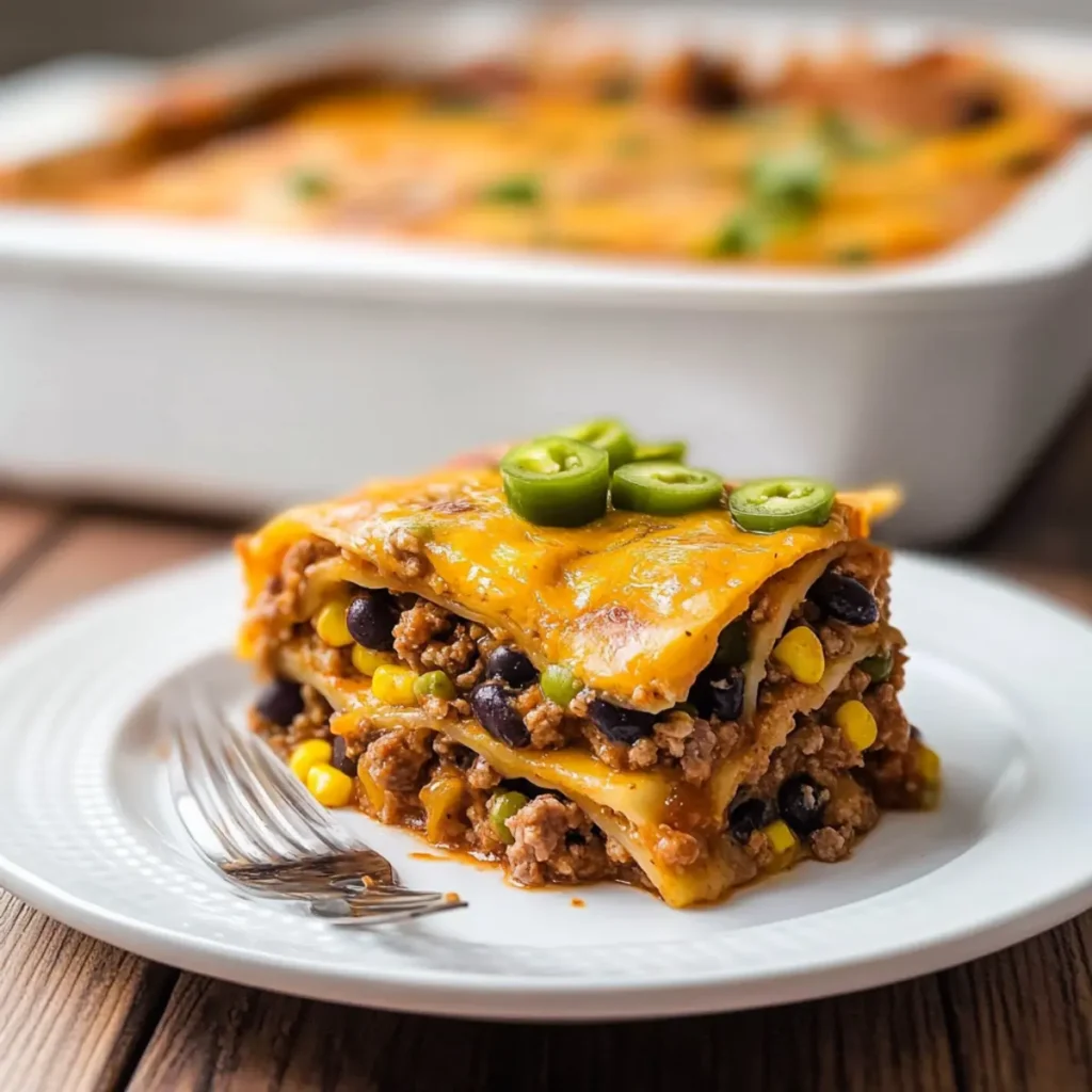 Tortilla Lasagna: A Flavor-Packed Twist on Comfort Food