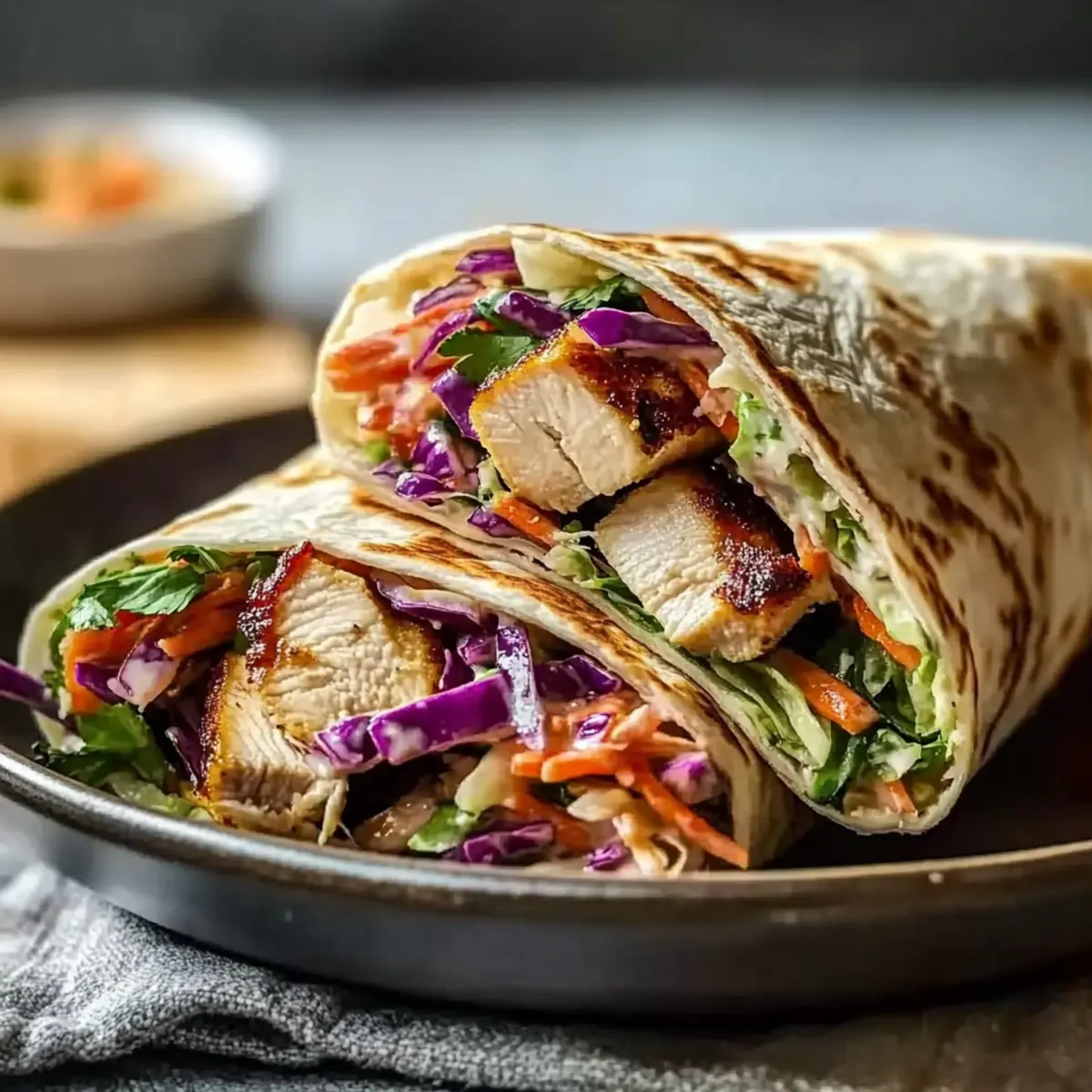 Thai Chicken Wrap