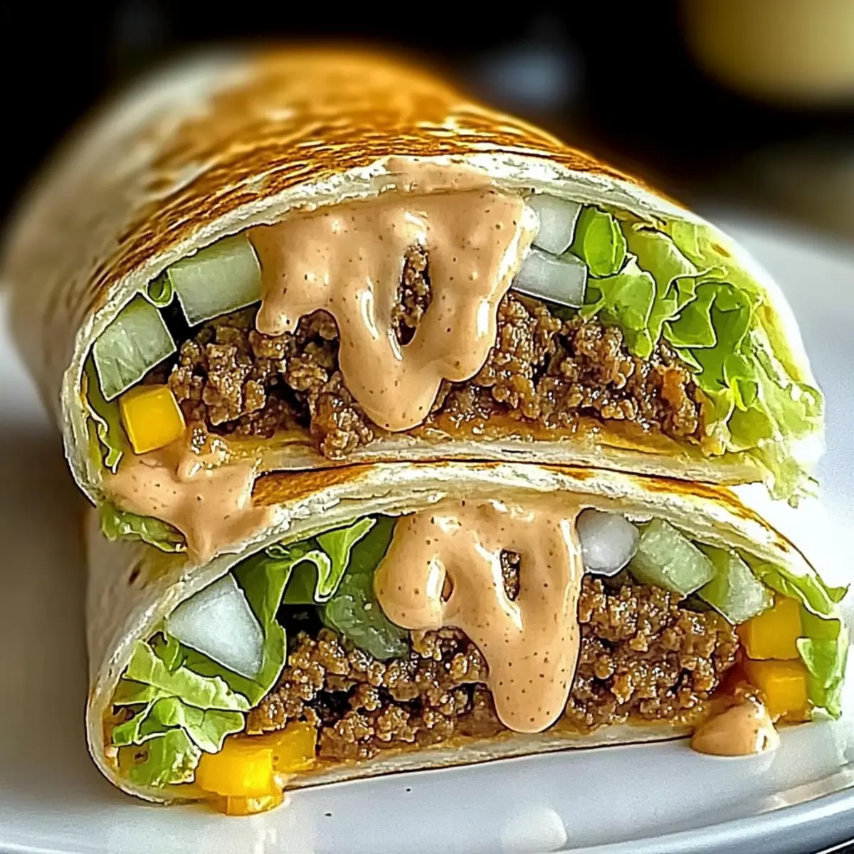 Big Mac Wraps Recipe