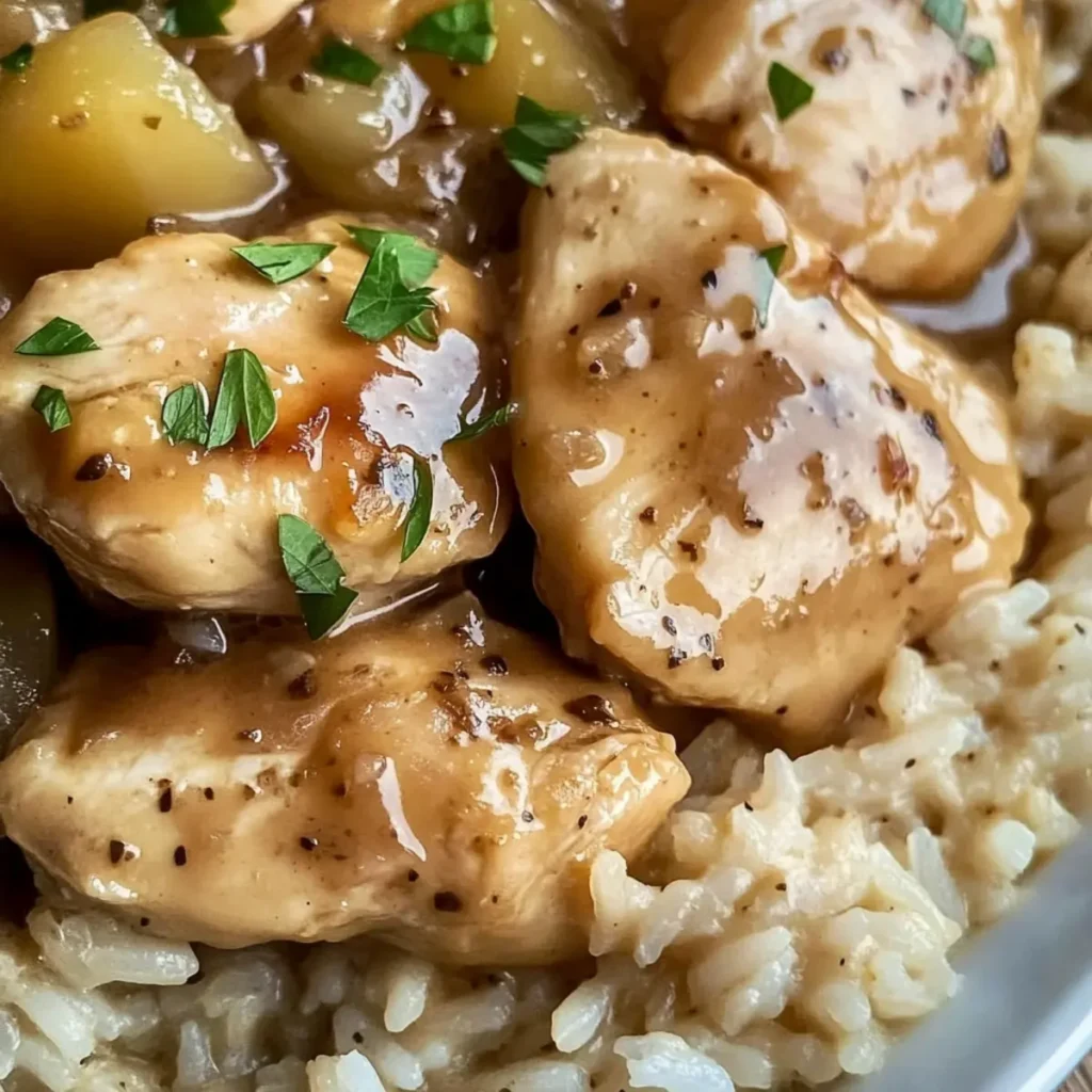 No Peek Chicken with Rice