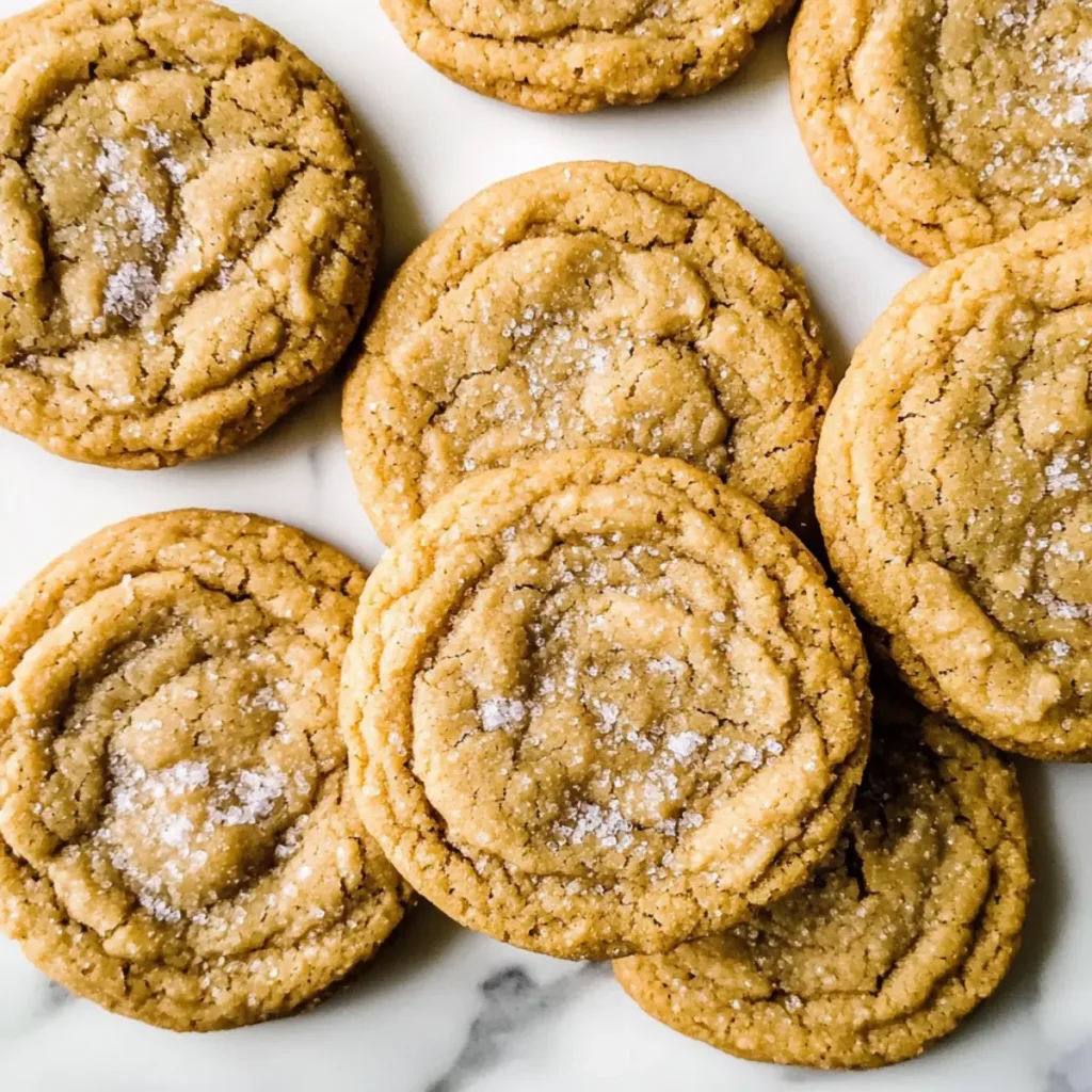 Soft & Chewy Peanut Butter Cookies