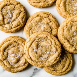 Soft & Chewy Peanut Butter Cookies