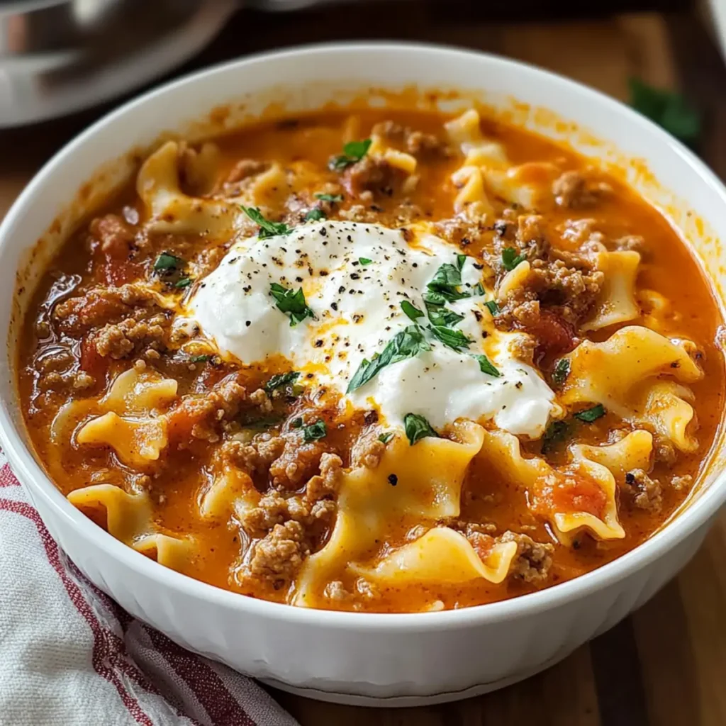 Easy Lasagna Soup: Your New Favorite Comfort Dish!