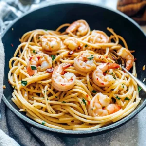 Shrimp Spaghetti Aglio Olio