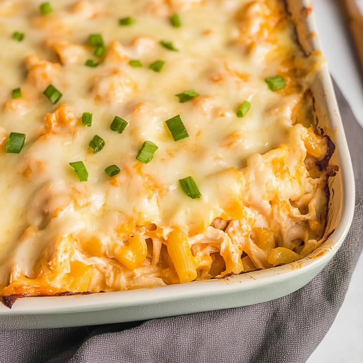 Buffalo Chicken Casserole