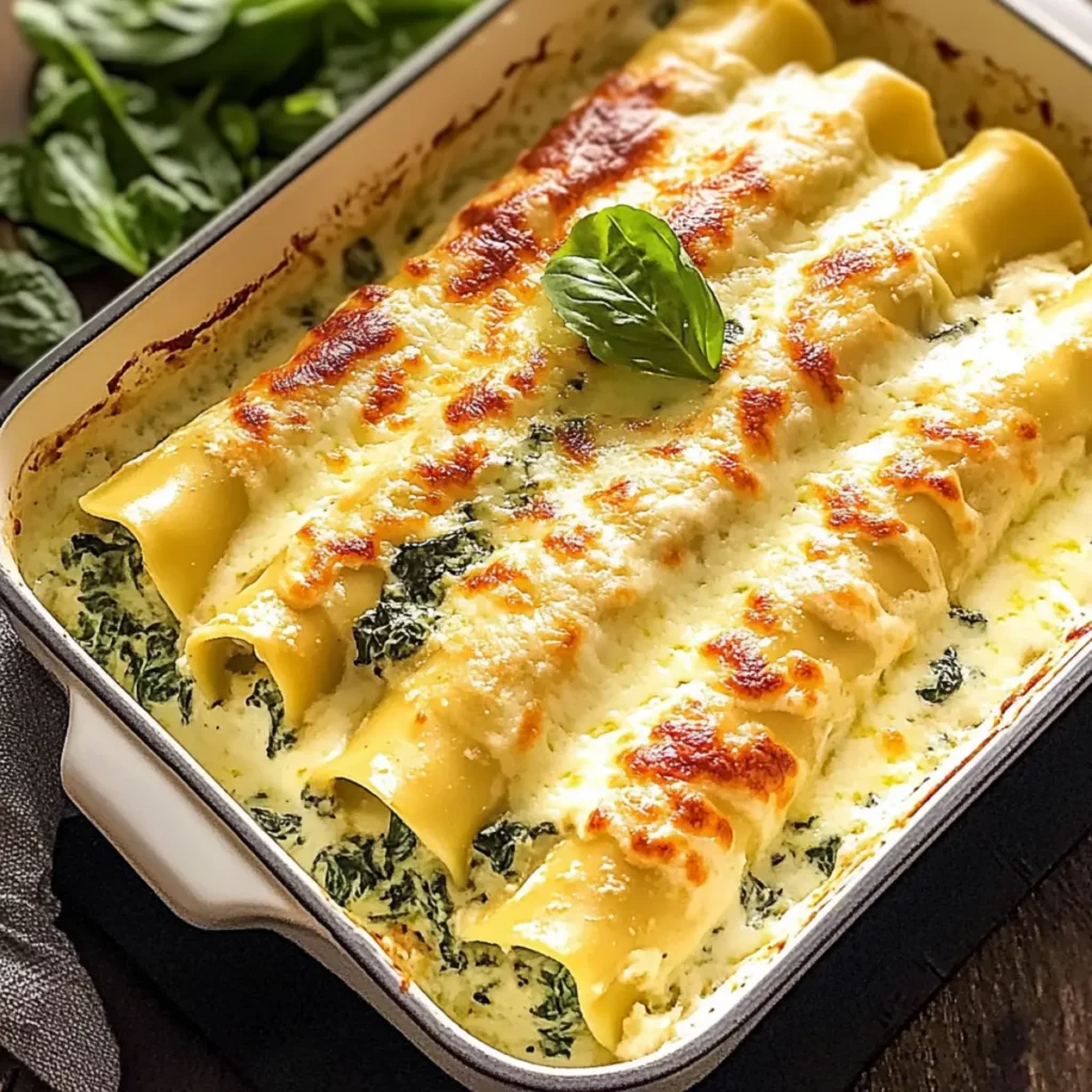 Seafood Cannelloni with Shrimp