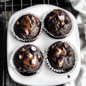 Double Chocolate Espresso Muffins