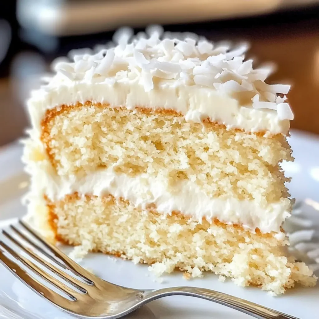 Best Coconut Cake Recipe That Melts in Your Mouth