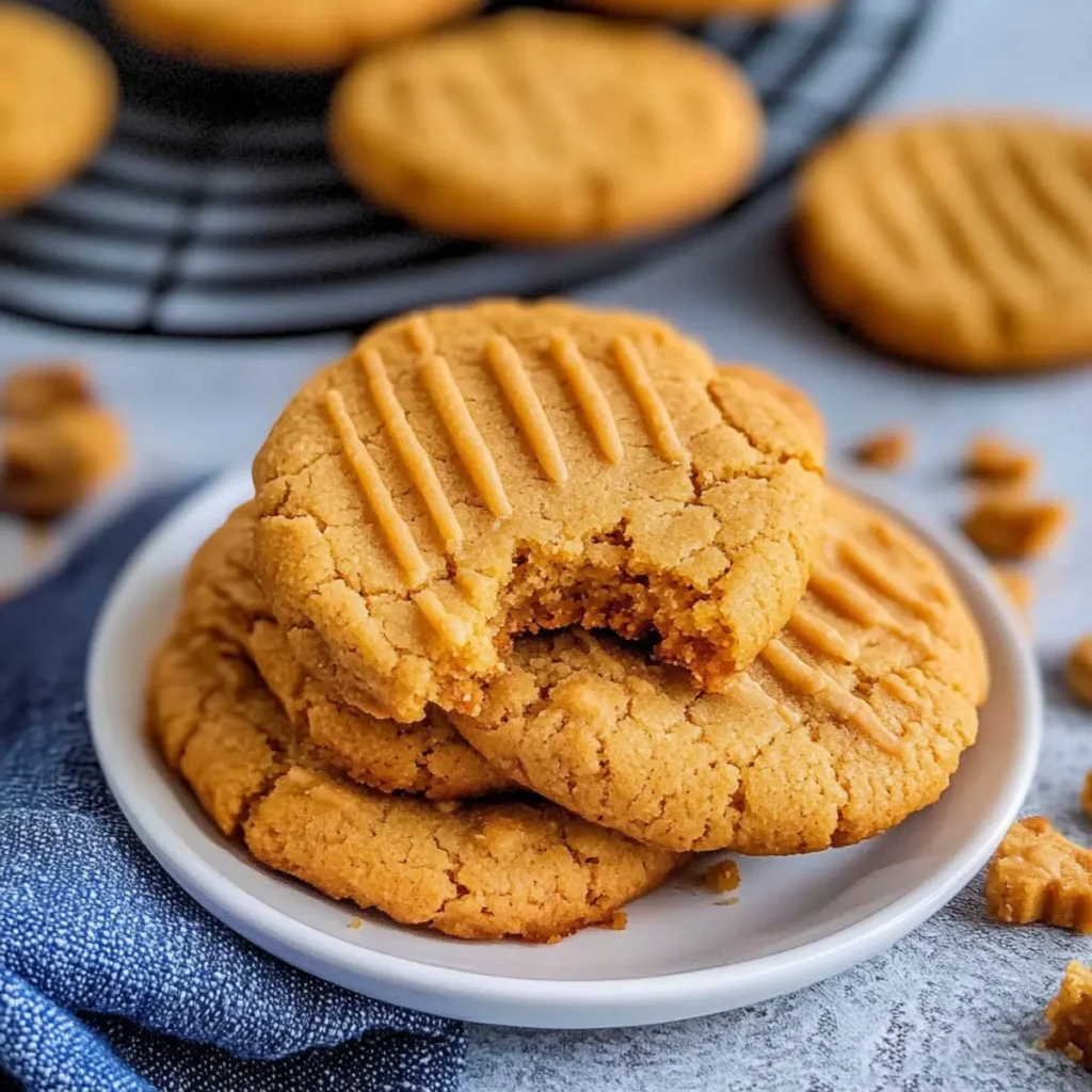 Old-Fashioned Peanut Butter Cookies